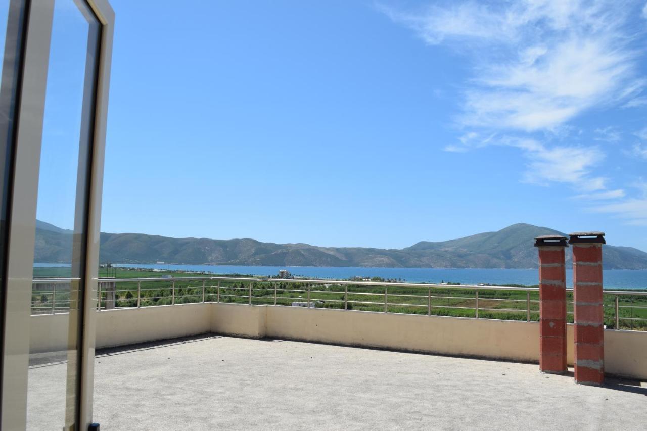 360 Degree Sea & Mountain Panorama View Apartments With Grand Terrace Orikum Kültér fotó